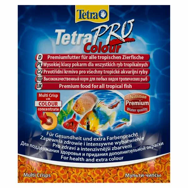 Tetra корм MIN PRO CRISPS (чипсы) 12г для всех видов аквариумных рыб фото, цены, купить