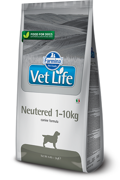 Farmina VetLife Neutered 10кг для кастрированных/стерилизованных собак фото, цены, купить