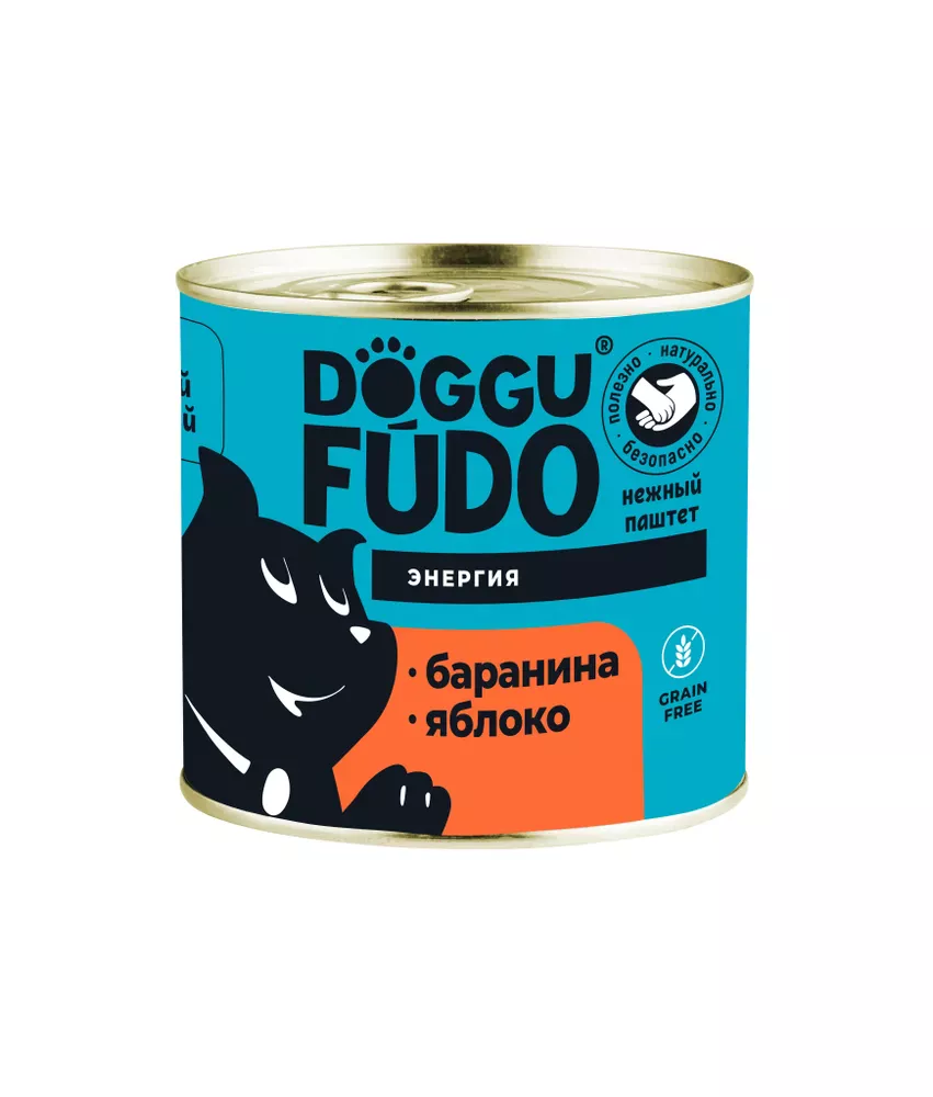 Doggufūdo консервы для собак баранина с яблоком паштет 240г фото, цены, купить