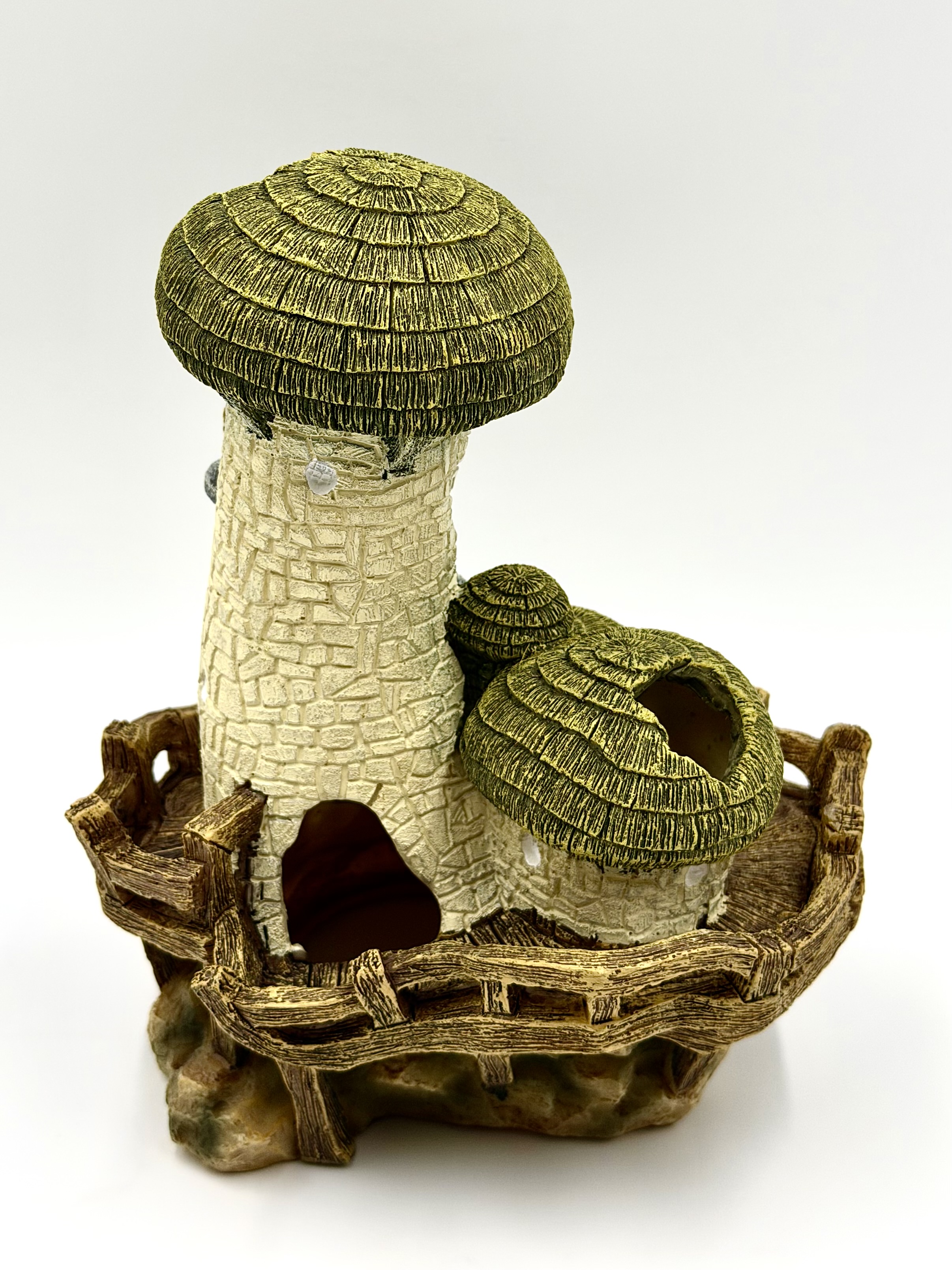 Грот "Домики с зелёной крышей" 17*13,5*20,5см  (RP144) фото, цены, купить