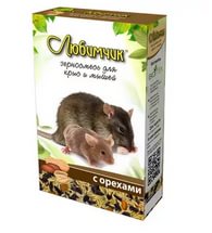Любимчикк корм для крыс,  Орех 400г  фото, цены, купить