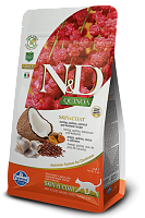 Farmina N&D Herring&QUINOA 1,5кг с сельдью для кошек для красивой кожи и шерсти фото, цены, купить