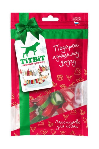 TiTBiT Дольки жевательные для собак (Новогодняя коллекция) 80г  фото, цены, купить