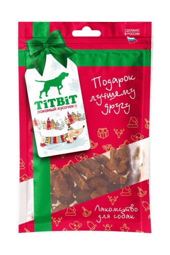 TiTBiT Курочки ароматные для собак (Новогодняя коллекция) 80г  фото TiTBiT Курочки ароматные для собак (Новогодняя коллекция) 80г  фото, цены, купить