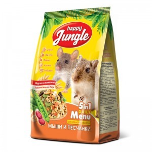 Happy Jungle 400г корм для мышей и песчанок фото, цены, купить