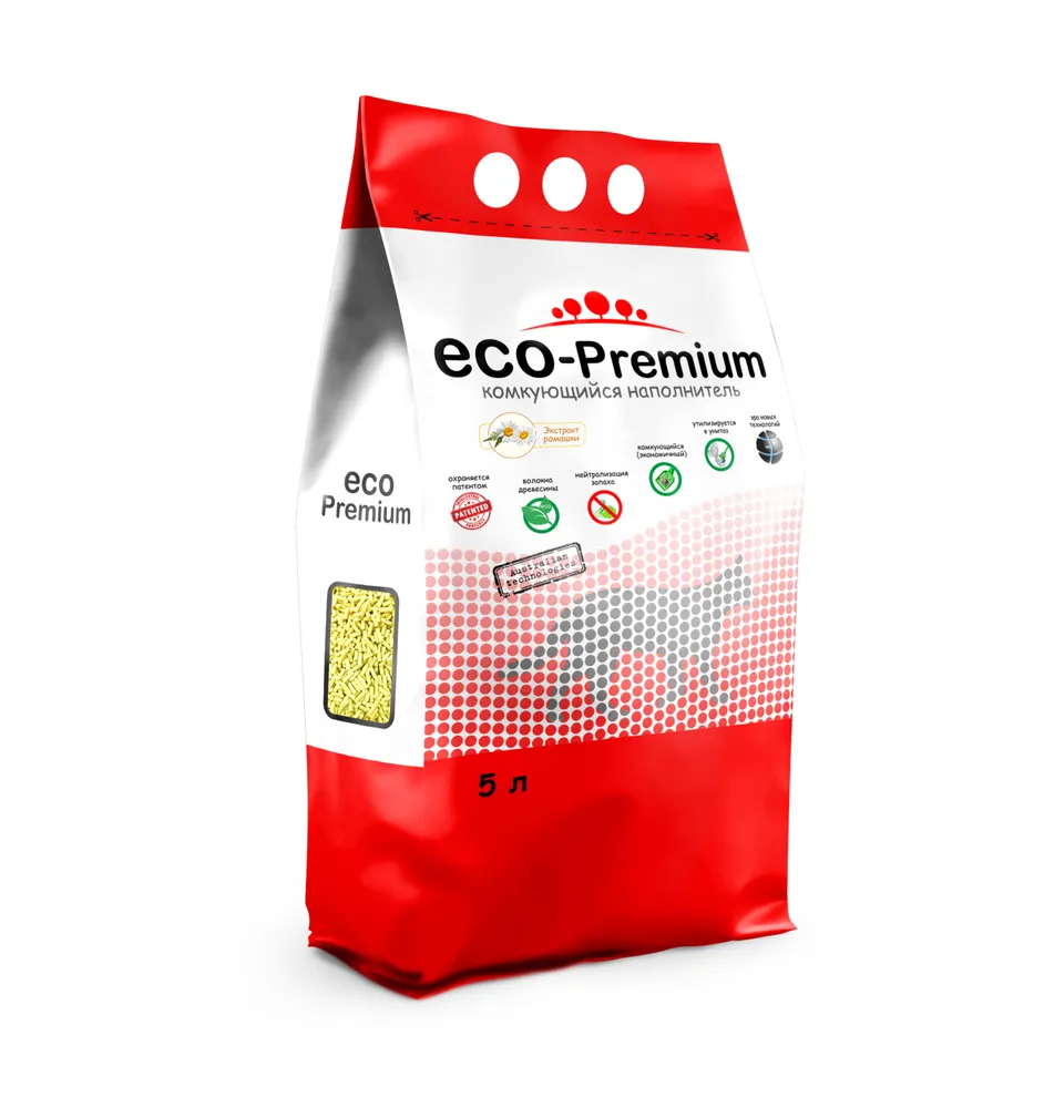 Наполнолнитель ECO Premium Ромашка древесный 5л фото, цены, купить