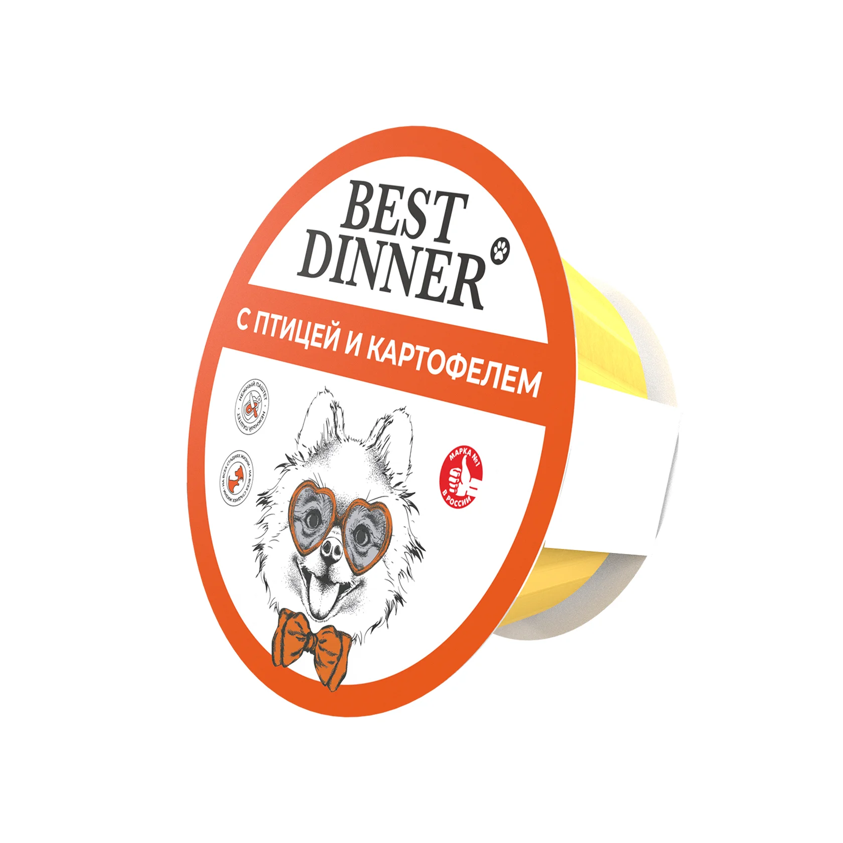 Best Dinner  Консервы с птицей и картофелем 0,1 кг для собак фото, цены, купить