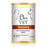 Clan VET RECOVERY консервы для собак и кошек в период выздровления 340г фото, цены, купить