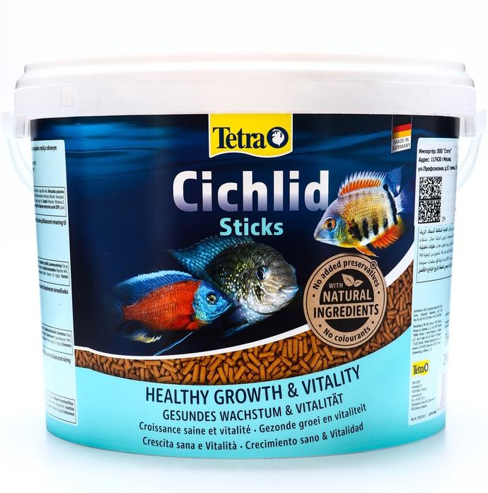 Tetra корм CICHLID Algae MINI (гранулы) 10 л  фото, цены, купить