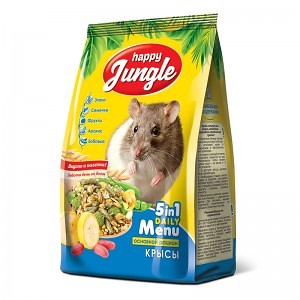 Happy Jungle 400г корм для крыс фото, цены, купить