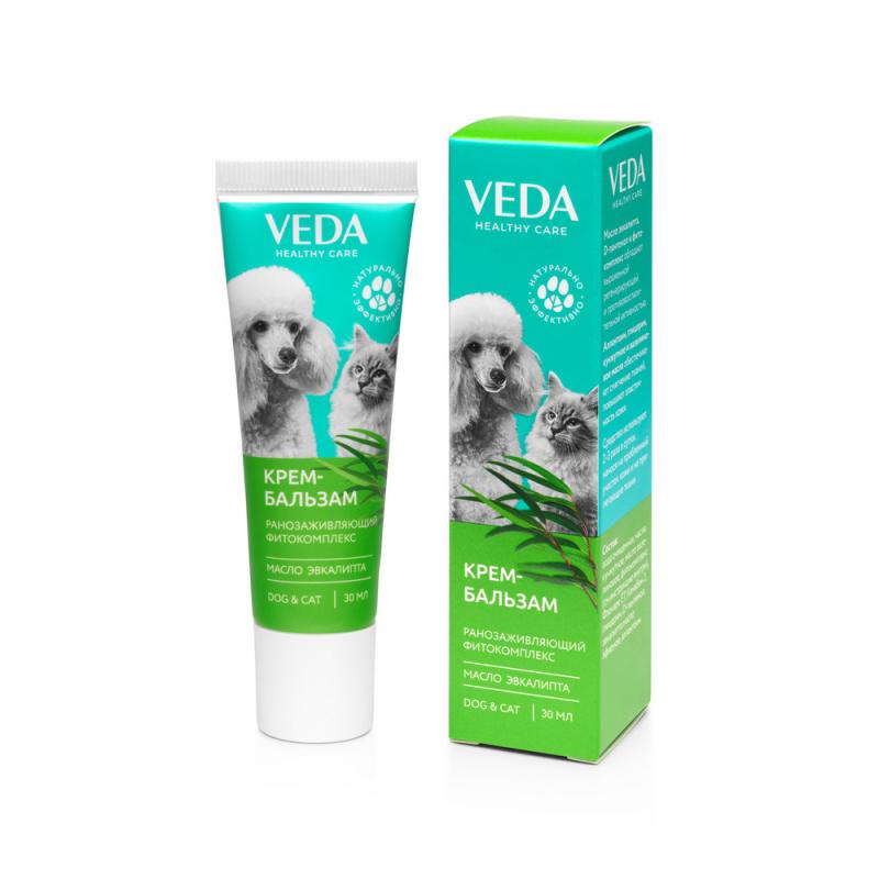 крем-бальзам VEDA ранозаживляющий с маслом Эвкалипта 30мл  фото, цены, купить
