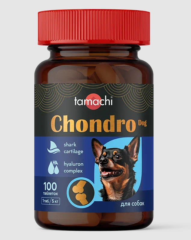 Tamachi Chondro Dog витаминно-минеральный комплекс 100таб для мелких собак фото Tamachi Chondro Dog витаминно-минеральный комплекс 100таб для мелких собак фото, цены, купить