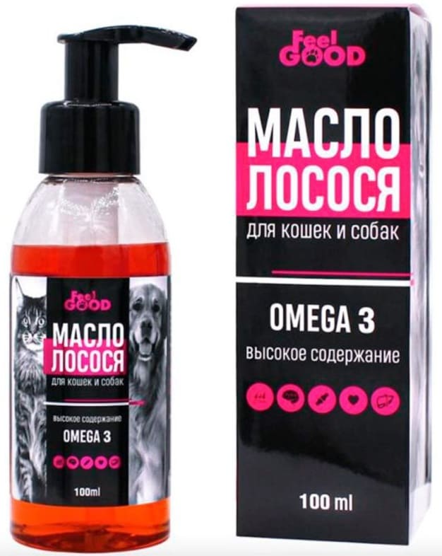 Масло лососевое Омега 3 FeelGOOD фл 100мл фото, цены, купить