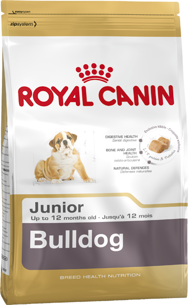 Royal Canin для щенков породы Бульдог Юниор 12кг фото, цены, купить