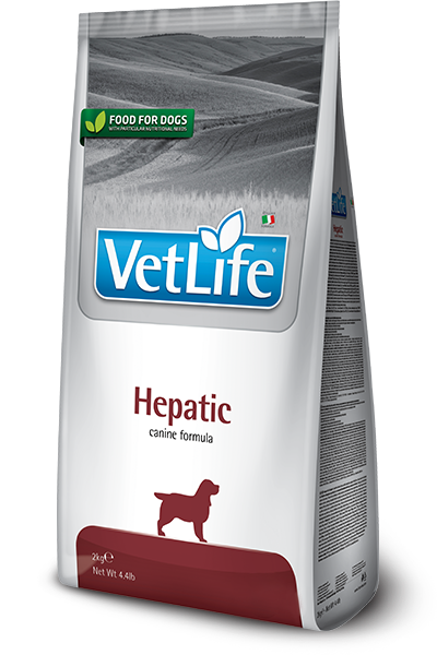 Farmina VetLife Hepatic при заболевании печени у собак 2кг фото, цены, купить