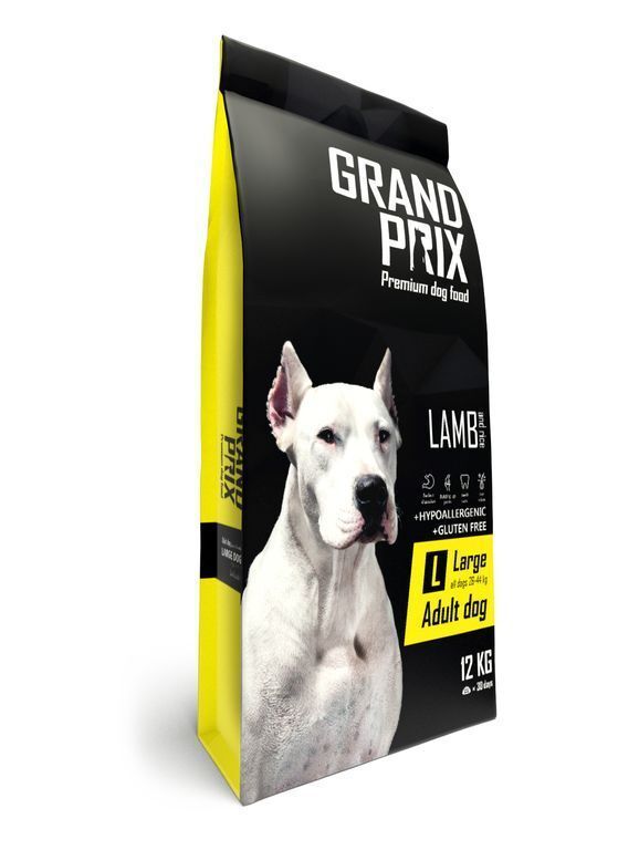 GRAND PRIX  ADULT Large с ягнёнком для крупных пород собак 12кг фото, цены, купить