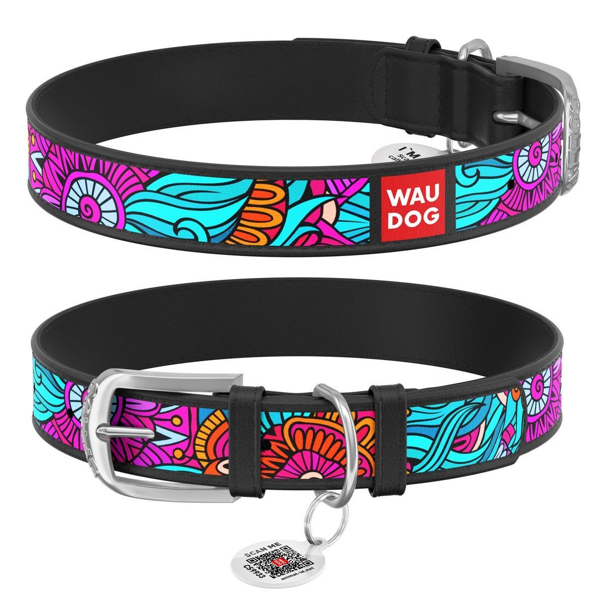 Ошейник Collar WAUDOG GLAMOUR "Лето" 20мм 30-39см фото, цены, купить