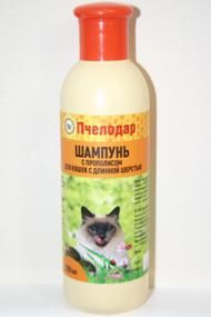 шампунь Пчелодар с Прополисом для длинношерстных кошек 250мл фото, цены, купить