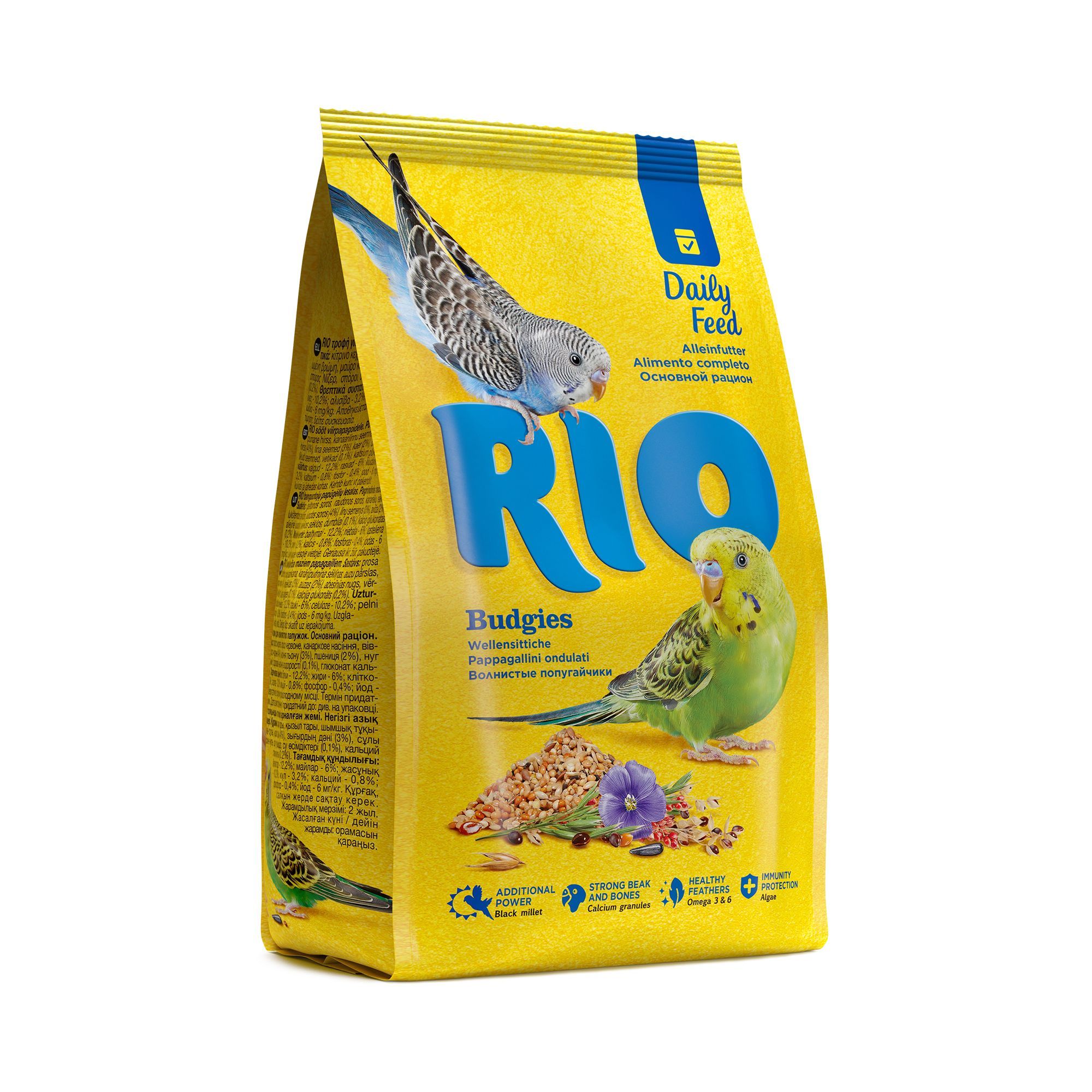 RIO Корм для волнистых попугаев 500 г фото, цены, купить