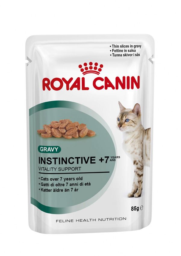 Royal Canin Instinctive +7 (в соусе) Роял Канин влажный корм для кошек после 7 лет