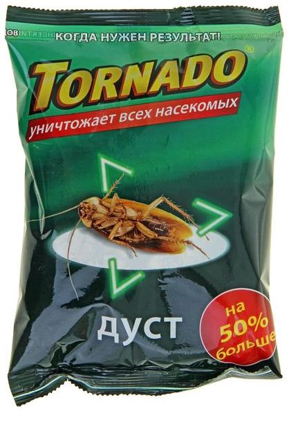 Торнадо Дуст от ползающих насекомых 150г (пакет)  фото, цены, купить