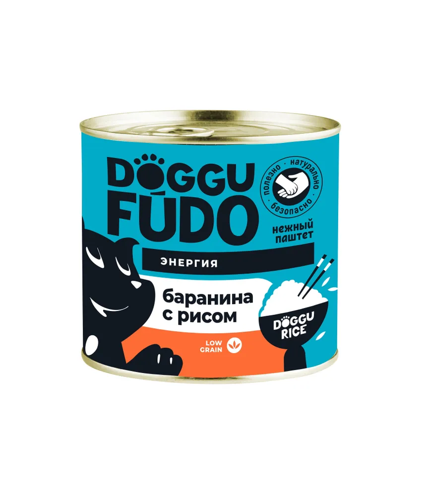 Doggufūdo консервы для собак баранина с рисом паштет 240г фото, цены, купить
