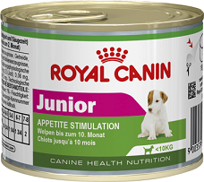 Royal Canin Юниор 195г мусс для щенков до 10 месяцев фото, цены, купить