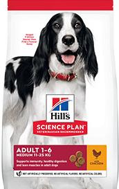 HILL'S SP Advanced Fitness с курицей для собак средних пород фото, цены, купить