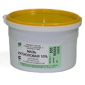 мазь Ихтиоловая 10% 200г фото, цены, купить