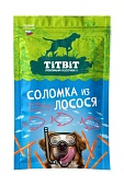 TiTBiT Соломка из Лосося для собак 80г фото, цены, купить