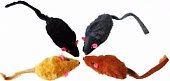 Мышь-погремушка натуральный кроличий мех 6,25 см фото, цены, купить