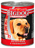 Зоогурман BIG DOG консервы 850г с телятиной и овощами для собак фото, цены, купить
