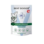 Best Dinner Vet Profi Hypoallergenic кусочки в соусе свинина, 85г фото, цены, купить