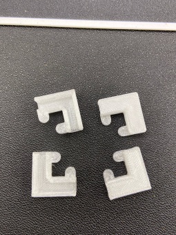 Уголки для покровного стекла 4мм - 4шт  фото, цены, купить