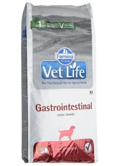 Farmina VetLife Gastro-Intestinal при желудочно-кишечных заболеваниях у собак 12кг фото, цены, купить