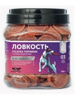 Лакомства Green Qzin ЛОВКОСТЬ, Сушеные Утиные медальоны 700г фото, цены, купить