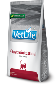 Farmina VetLife Gastro-Intestinal при желудочно-кишечных заболевании у кошек 2кг фото, цены, купить