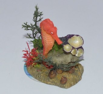 Грот "Морской конёк красный" фото, цены, купить