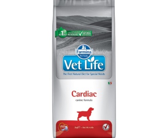 Farmina VetLife Cardiac для собак при заболеваниях сердца фото, цены, купить