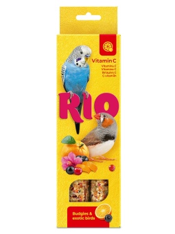 Колба RIO для волнистых .попугаев и экзотов Витамин С, 2*40г фото, цены, купить