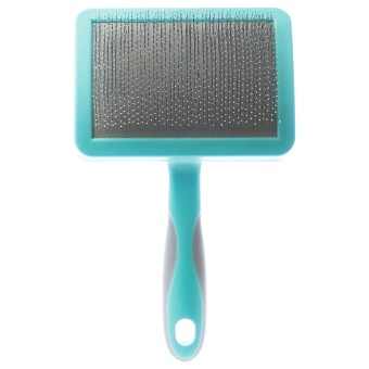 Пуходерка DeLight  AQUA пластик с каплей, большая фото, цены, купить