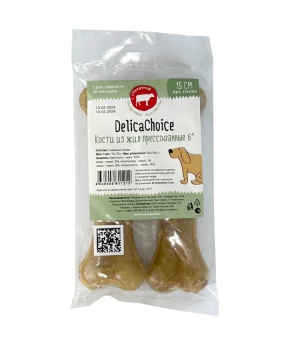 Delica Choice Кость жильная  6" 15см , 2шт фото, цены, купить