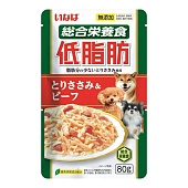 INABA Teishibo Куриное филе и говядина, пауч для собак 80г  фото, цены, купить