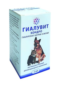 Гиалувит Хондро, инъекционый 10мг/мл  2мл (1 флакон) фото, цены, купить