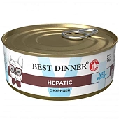 Best Dinner Vet Profi Hepatic консервы  для собак с курицей 100г фото, цены, купить