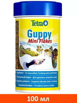 Tetra корм GUPPY (хлопья) 100мл для гуппи фото, цены, купить
