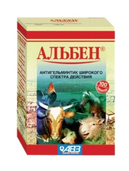 Альбен (1табл/35кг) 100таб  фото, цены, купить