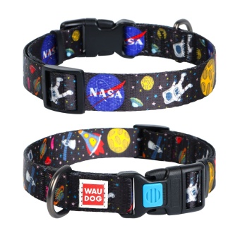 Ошейник  Collar WAUDOG NASA 20мм 24-40см S нейлон фото, цены, купить