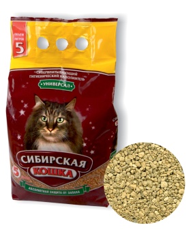 Сибирская Кошка Универсал 5л +20% в подарок фото, цены, купить