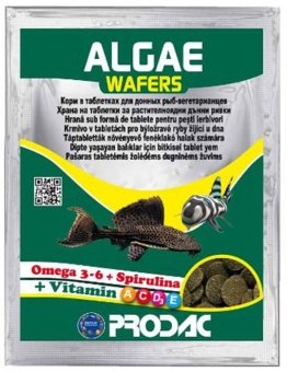 PRODAC ALGAE WAFER таблетки 15г пакет для донных рыб-вегетарианцев (24) фото, цены, купить